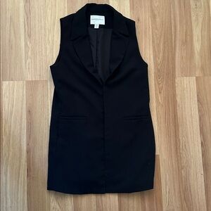 Katherine Barclay Longline Vest Blazer | Statement Minimalist